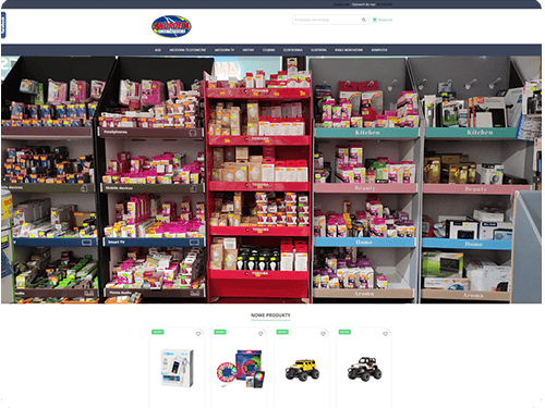 KrouDZIK.pl - wykonanie sklepu internetowego Androtin.eu
