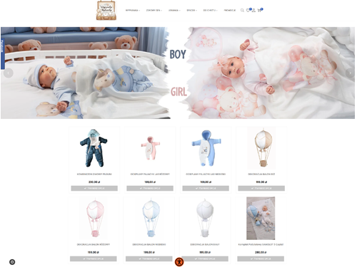 KrouDZIK.pl - wykonanie sklepu internetowego dla wyprawkamaluszka.pl